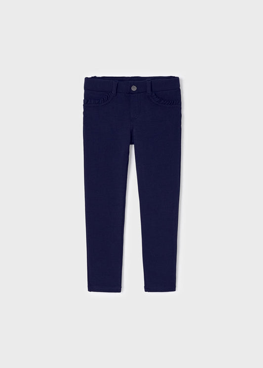 || Mayoral || Basis fleece broek navy - Mini