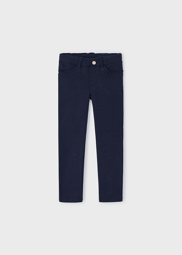 || Mayoral || Basis fleece broek navy - 78 Marino