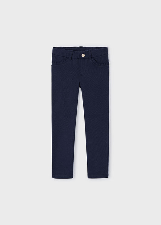 || Mayoral || Basis fleece broek navy - 78 Marino