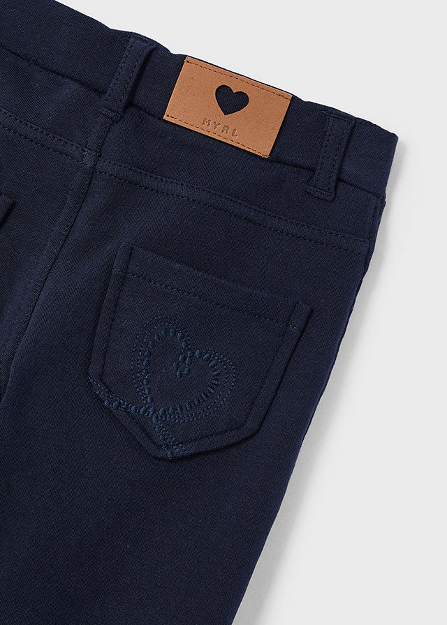 || Mayoral || Basis fleece broek navy - 78 Marino