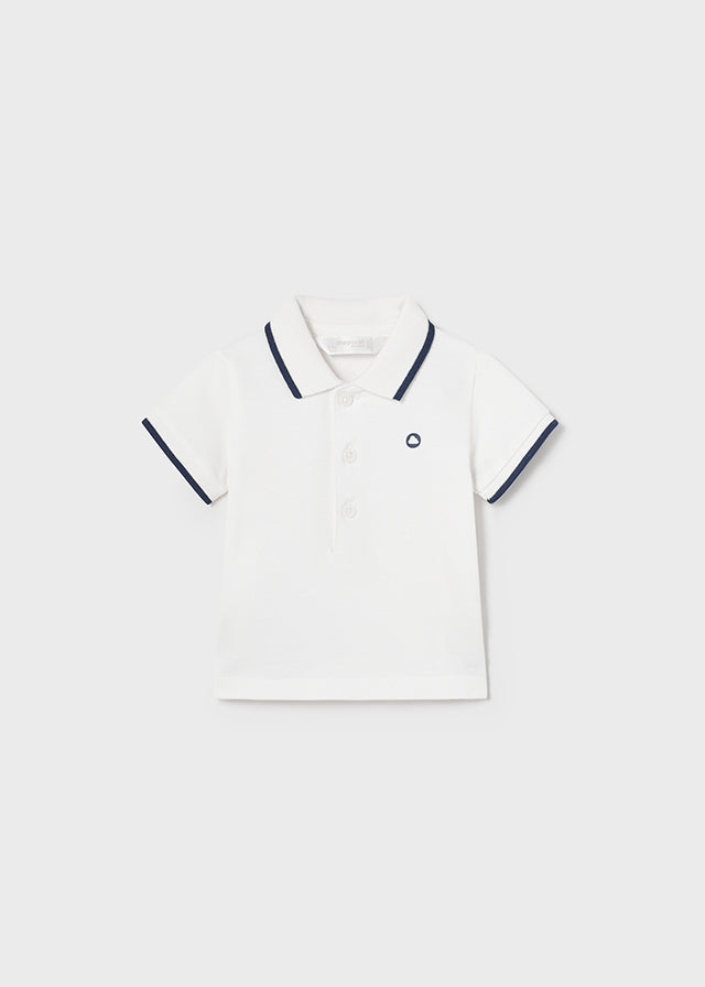 || Mayoral || Basis polo wit - Newborn