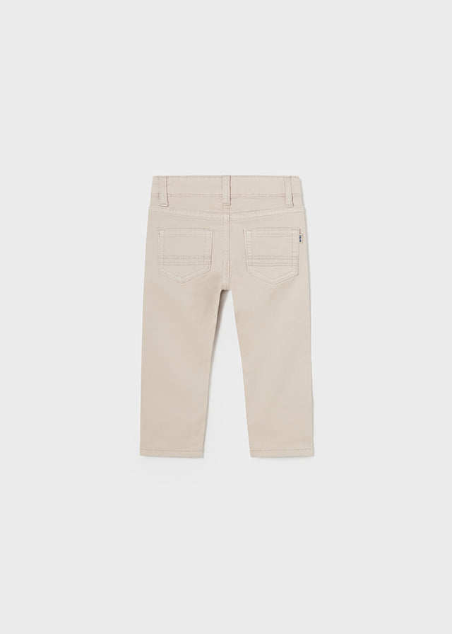 || Mayoral || Basis katoenen broek crème - Baby