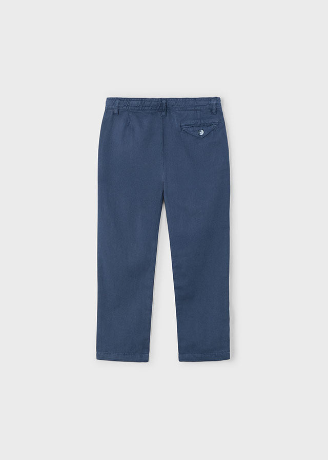 || Mayoral || Linnen chino - Blauw