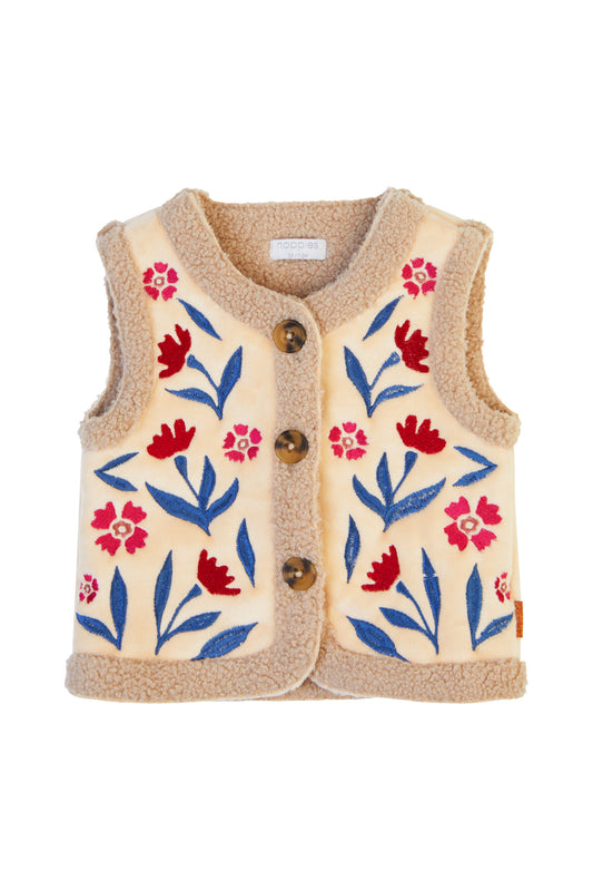 || Noppies || Gilet met borduursel - Ferin