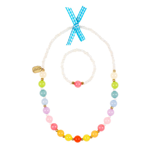 || Souza! || Ketting & armband regenboog - Evelia