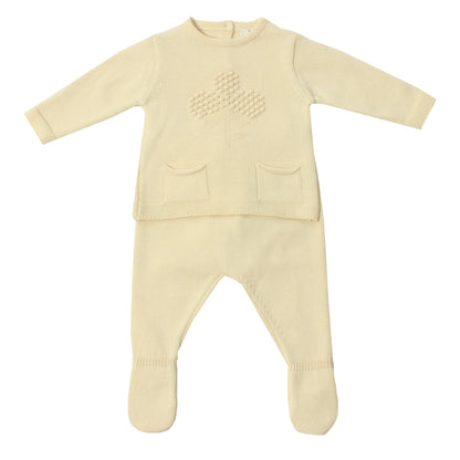 || Dr.Kid || Unisex gebreid newborn setje