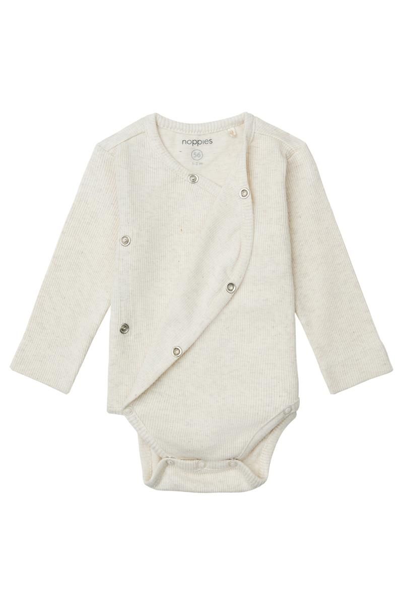 || Noppies || Basis overslaggromper - Oatmeal