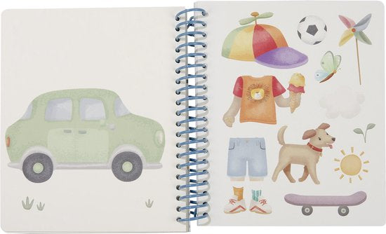 || Little Dutch || Aankleed- en stickerboek Jim & Friends