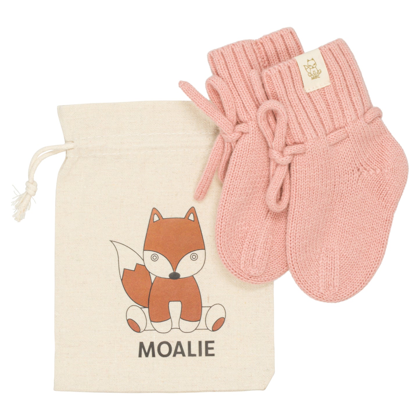 || Moalie || Merino slofjes - Dusty Pink