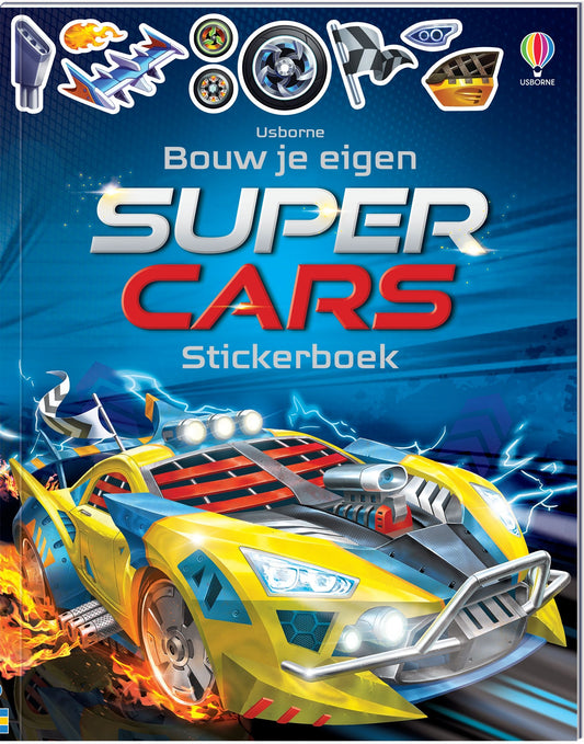 || Usborne || Stickerboek - Super Cars