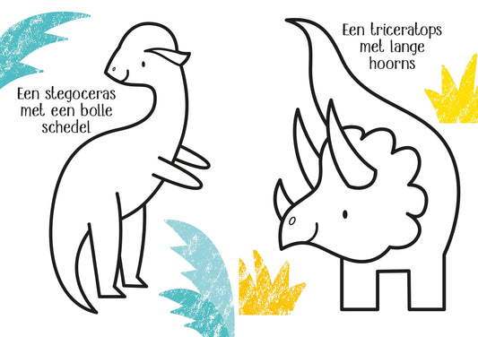 || Usborne || Spelletjeskoffer - Dinosaurus