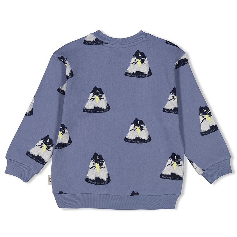 || Sturdy || Sweater met meeuwen print