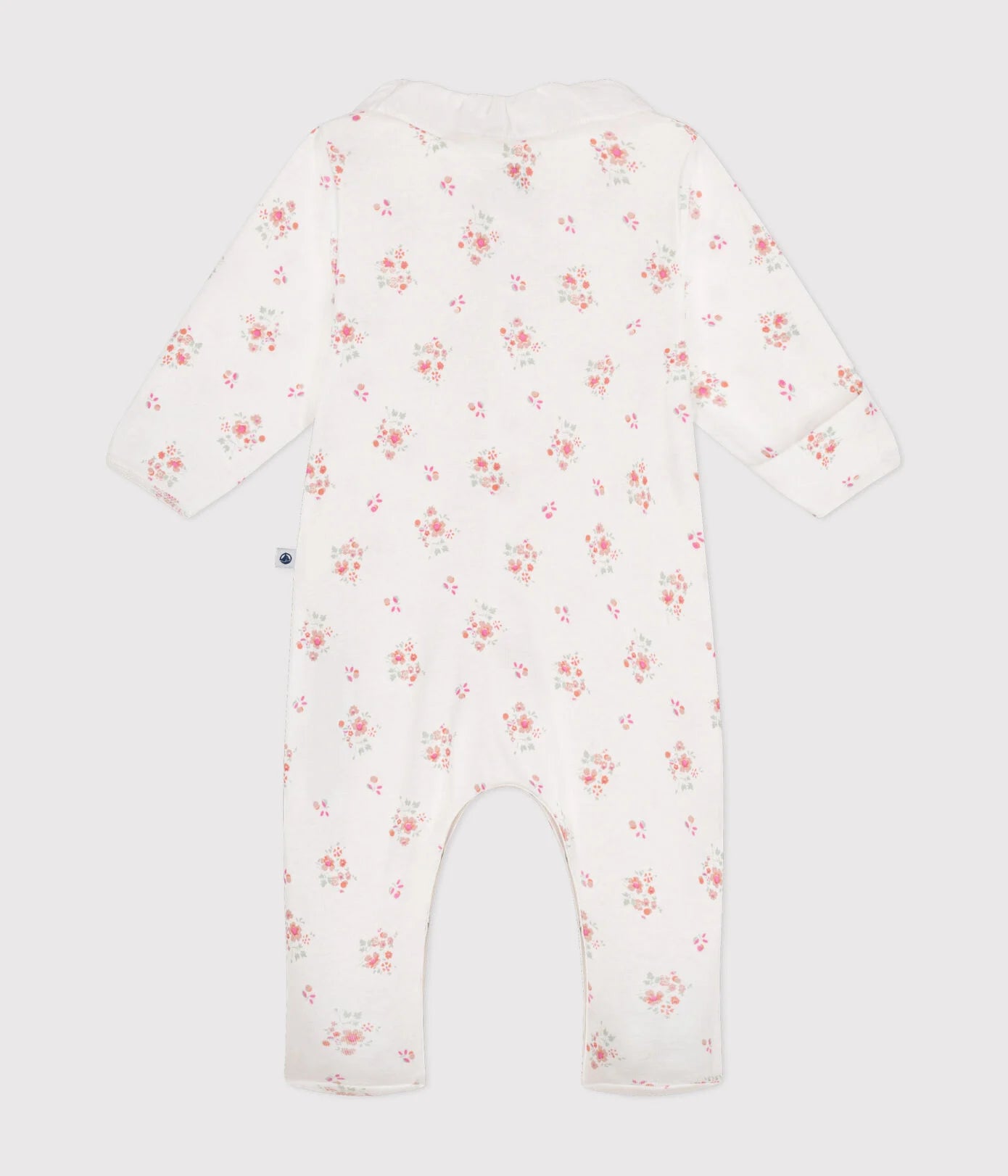 || Petit Bateau || Katoenen boxpak met voetjes - Bloemen