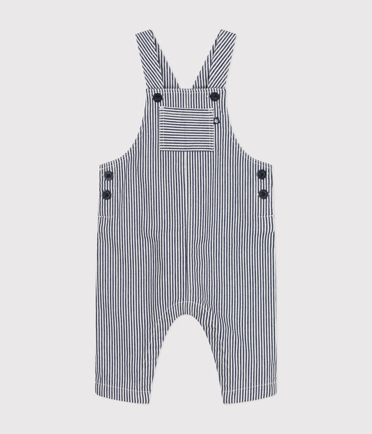 || Petit Bateau || Gestreepte tuinbroek