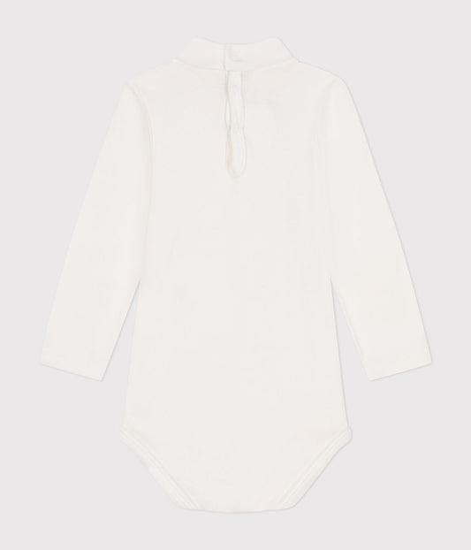 || Petit Bateau || Basis romper met kol - Wit