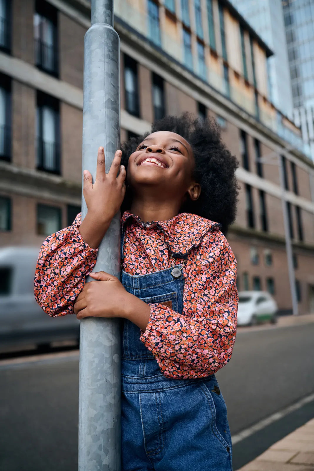 || Tumble ‘N Dry || Blouse met kraag en bloemetjes - Flaine