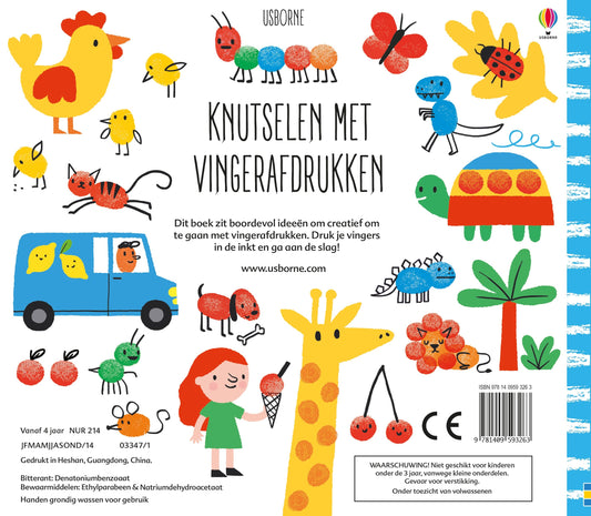 || Usborne || Stempelen met je vingers