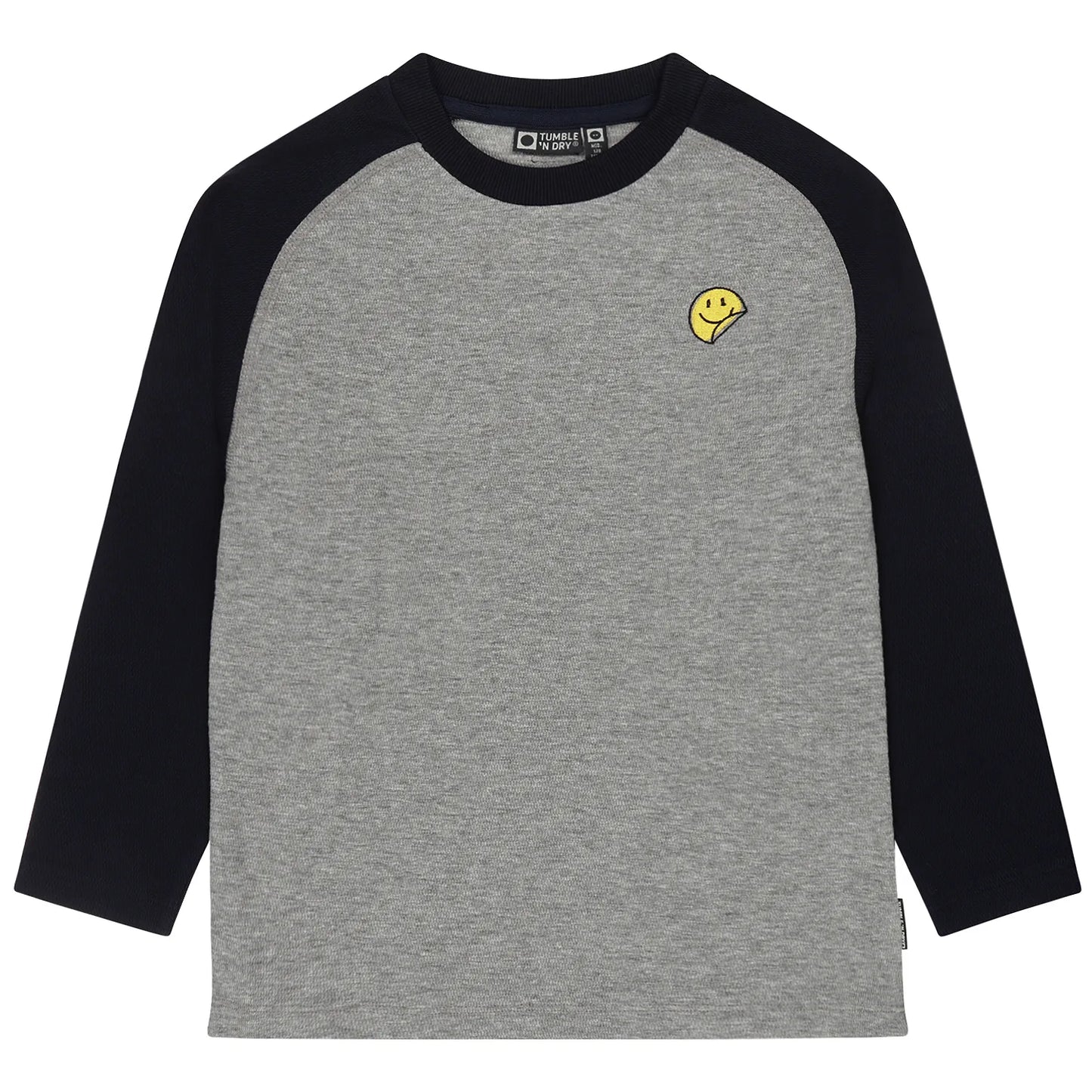 || Tumble ‘N Dry || T-shirt longsleeve met smiley - Val