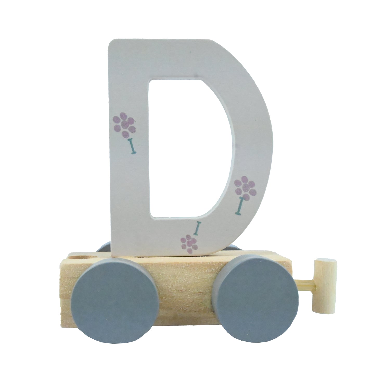 || Jep Kids || Houten Treinletter - D