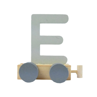 || Jep Kids || Houten Treinletter - E