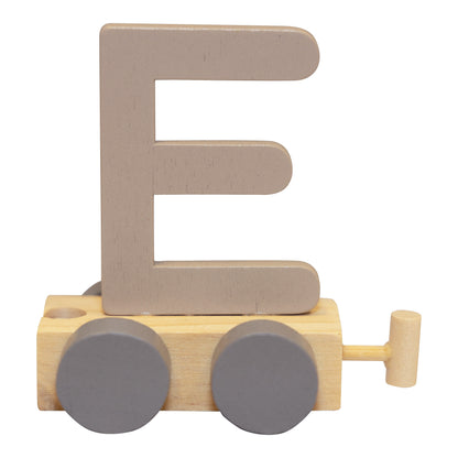 || Jep Kids || Houten Treinletter - E