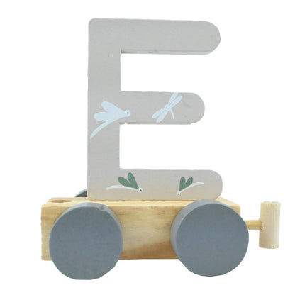 || Jep Kids || Houten Treinletter - E