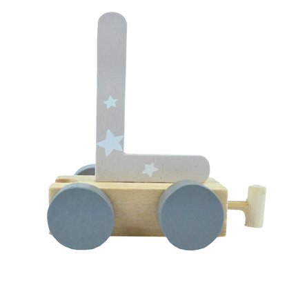 || Jep Kids || Houten Treinletter - L