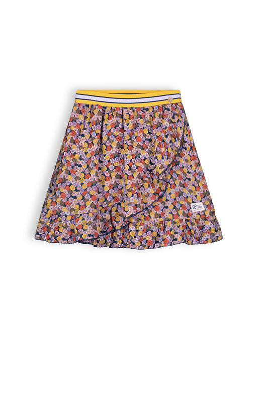 || NONO || Rok met bloemen print en ruches