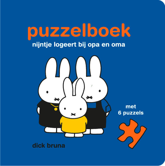 || Dick Bruna || Puzzelboek - Nijntje logeert bij opa en oma