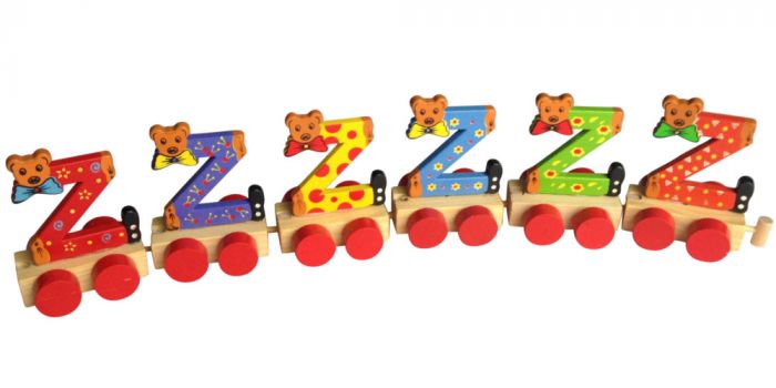 Charl's Toys || Houten Treinletter - Z