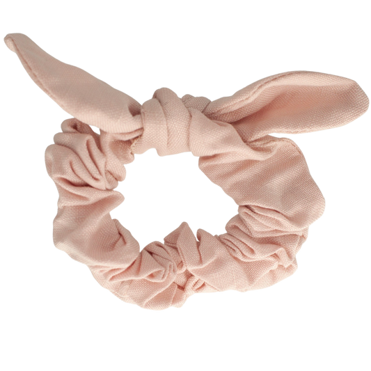 || Your Little Miss || Scrunchie met strik - Sideshow Rose Linen